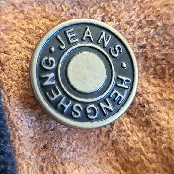 2XL Men's Black Corduroy Long Sleeve Netal Buttons Suede Elbow Patch - Picture 5 of 5